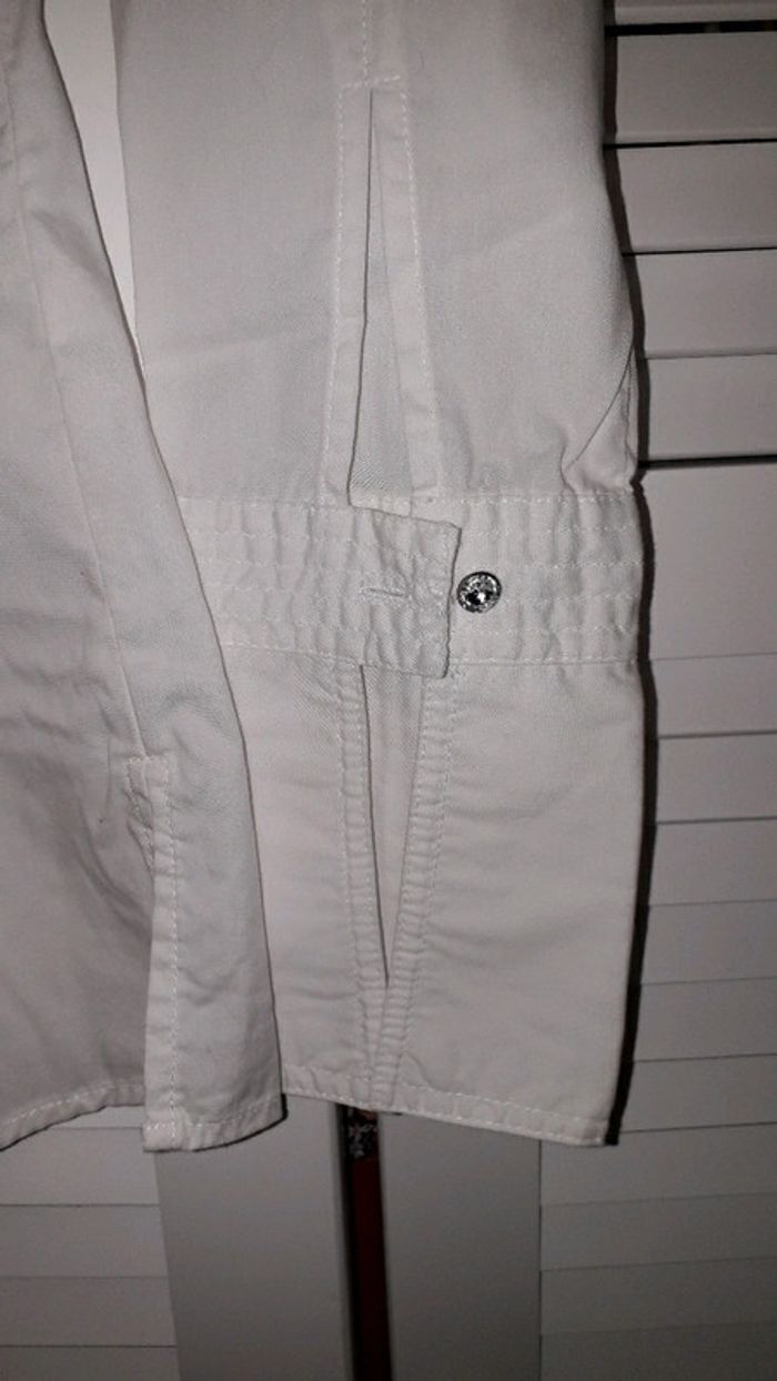 Chemisier blanc cintrée taille 38 - photo numéro 2
