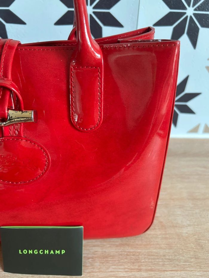 Sac Longchamp Charol Rouseau - photo numéro 7