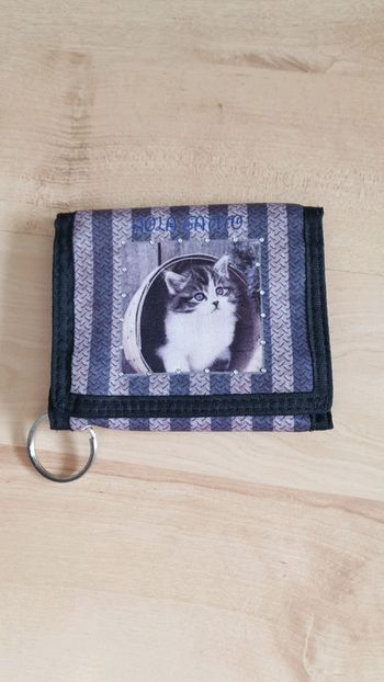 Porte monnaie chat