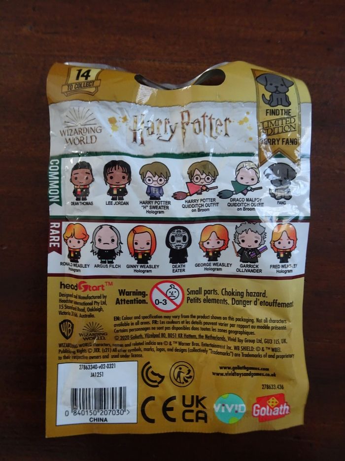 Figurine Harry Potter Série 4 – Draco Malfoy NEUF - photo numéro 2