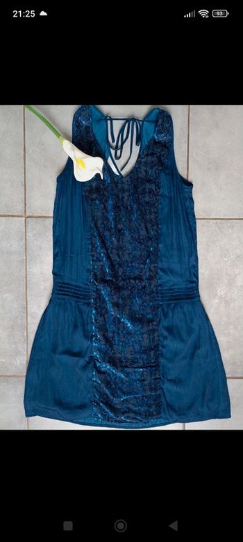 Robe bleu Promod M
