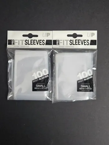 Ultra Pro - 200 Small Pro Fit Sleeve - Proteges Cartes Perfect Fit (Yu-Gi-OH, Vancard, K-pop)
