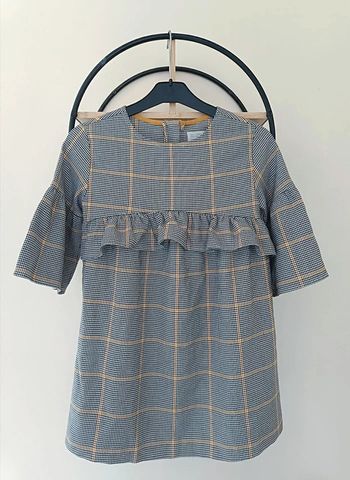 8 ans robe Zara manche mi longue