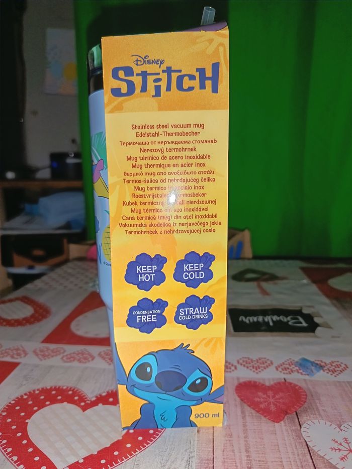 Grand mug thermique stitch - photo numéro 3