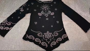 T-shirt à manches 3/4 femme S 36