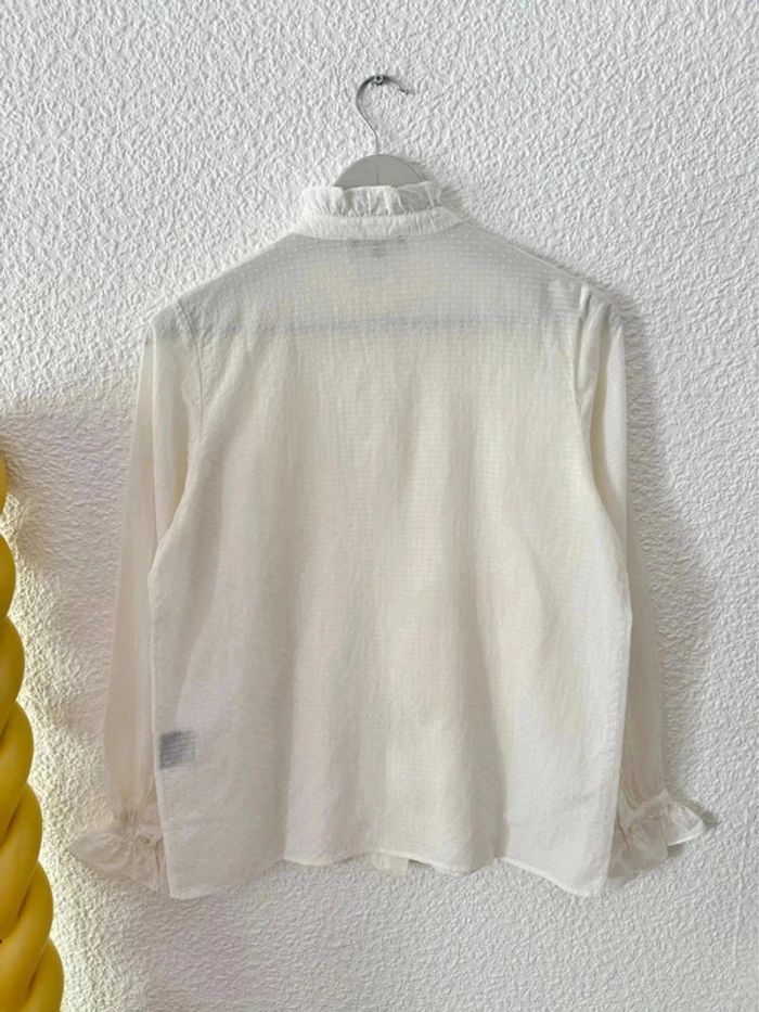 Chemise Soeur Figue crème / taille M - photo numéro 3