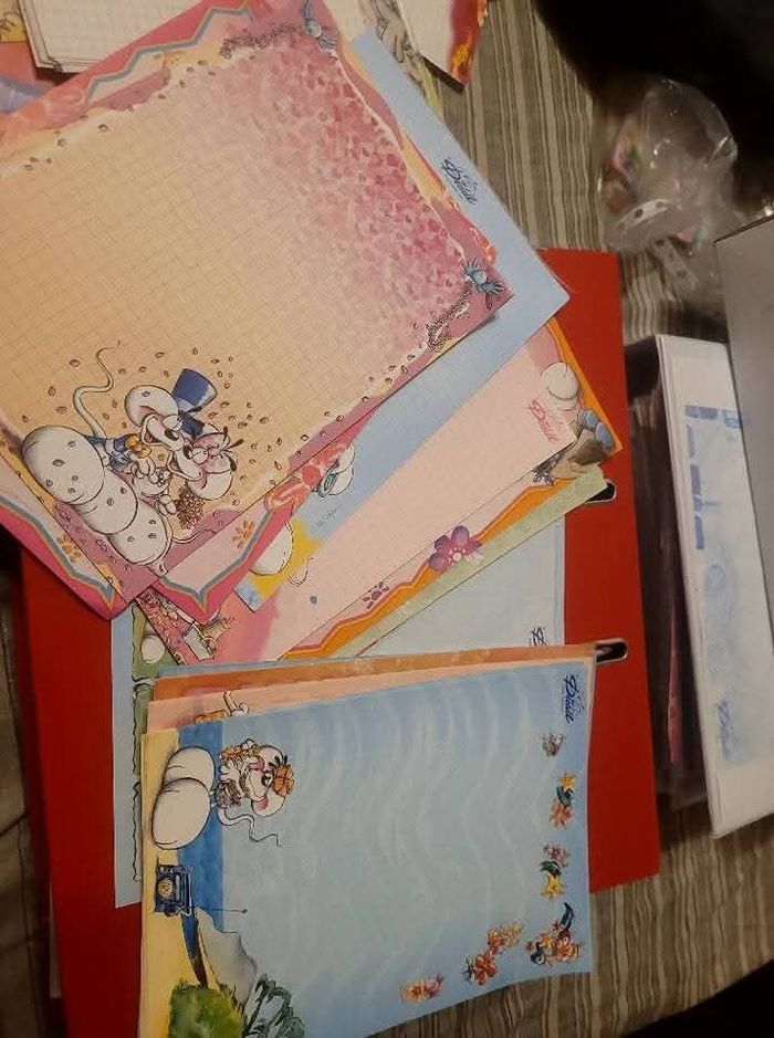 Lot feuilles xxl diddl - photo numéro 6