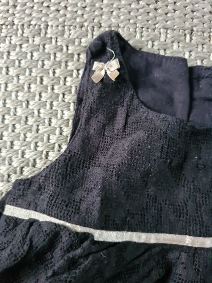 Robe mi longue noire avec volants - 18 mois - photo numéro 4