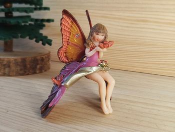 PAPO personnage papillon Figurine cavalière