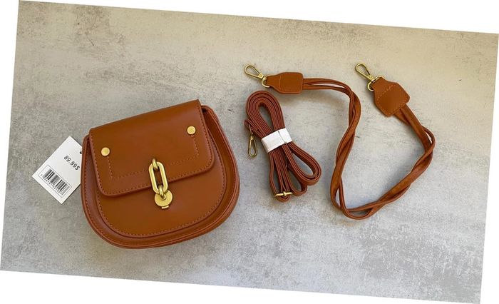 Sac a main neuf marron à bandoulière - photo numéro 4