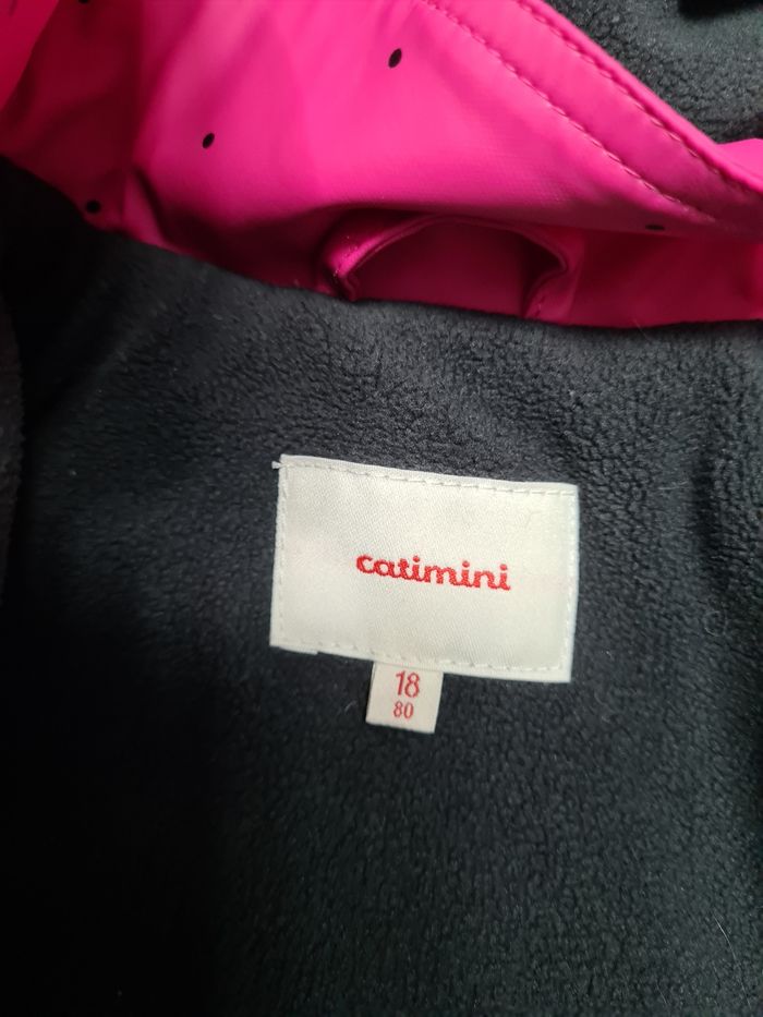 Manteau mi saison Catimini 12 18 mois 80cm - photo numéro 2