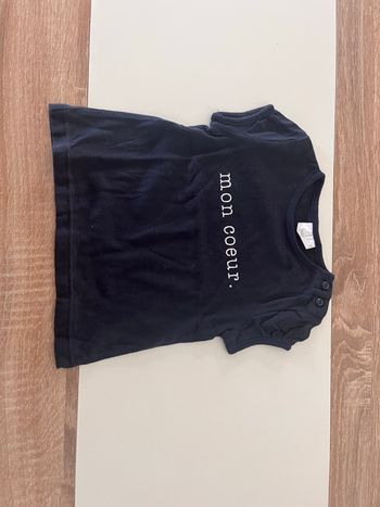 TEE shirt manche courtes 1 mois