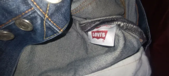 Pantalon jean bleu Levi's - photo numéro 9