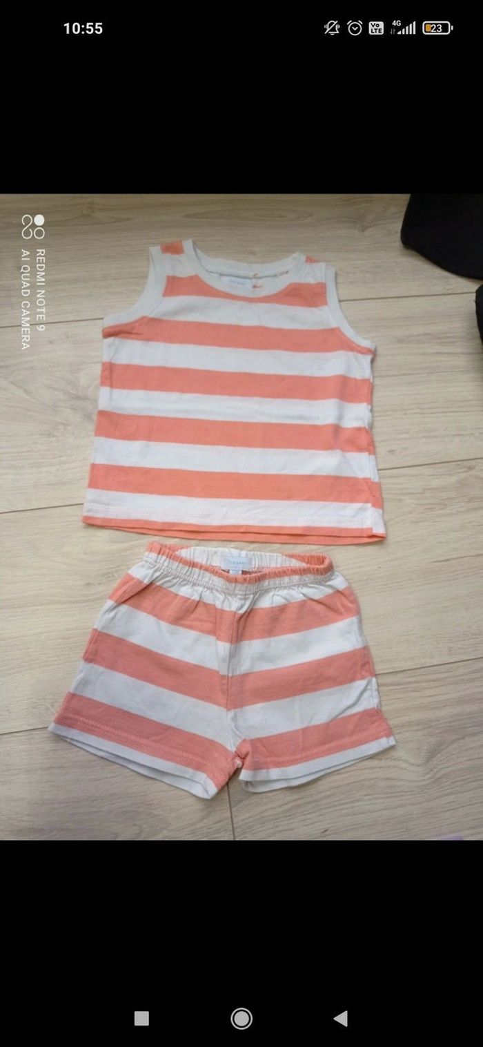 Ensemble ete tex 12 mois