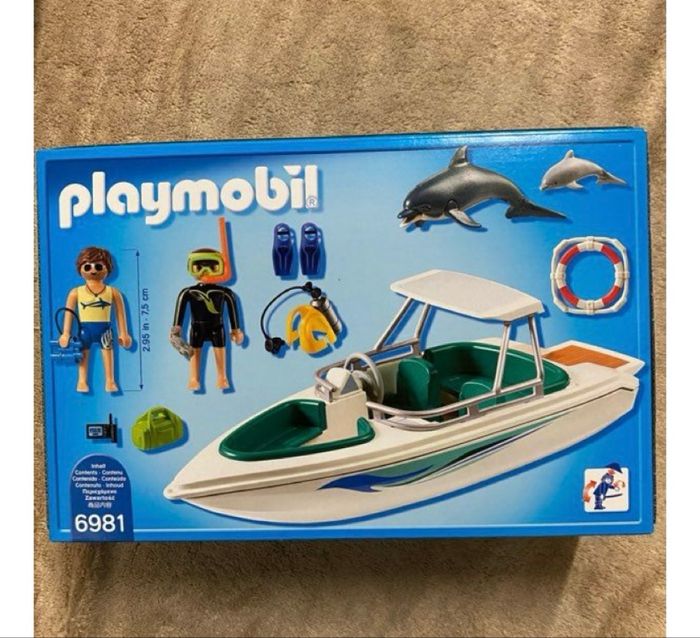 Playmobil 6981 bateau de plongée neuf - photo numéro 2