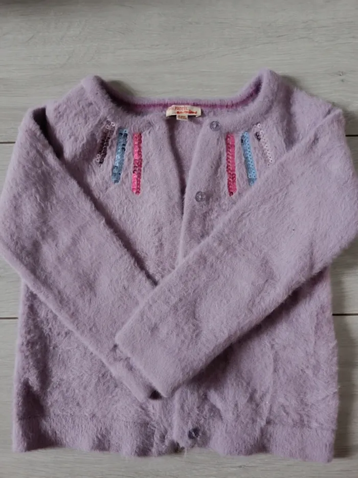 Gilet doux dpam 5 ans