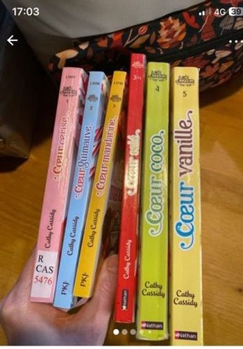 Livres Cathy cassidy 