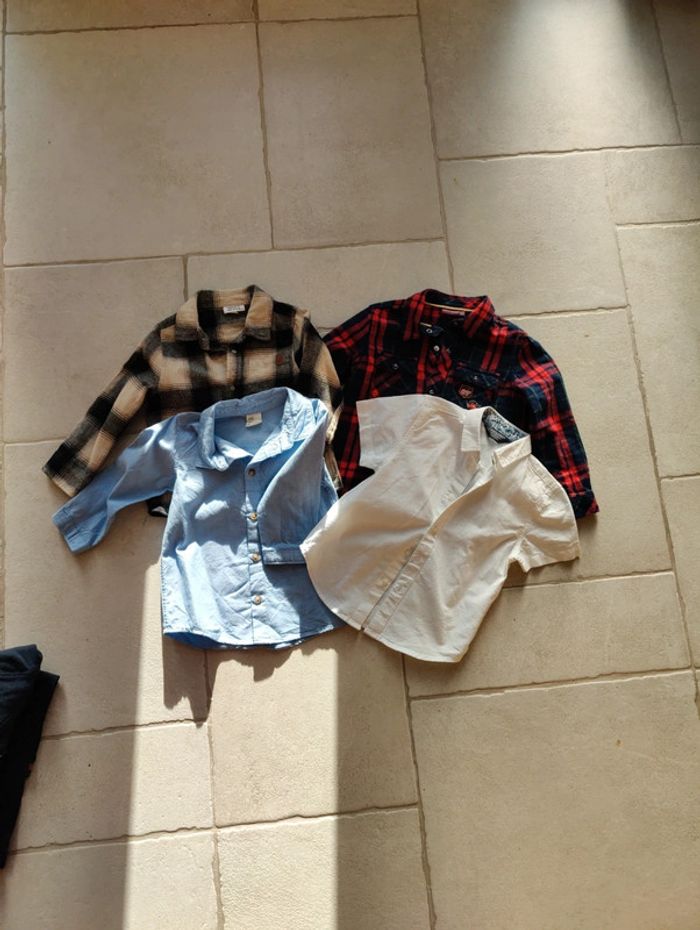 Lot 4 chemises 92