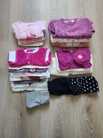 Lot fille 1 mois hiver