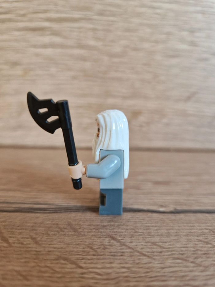 Figurine type lego Nain Gloin seigneur des anneaux - photo numéro 2