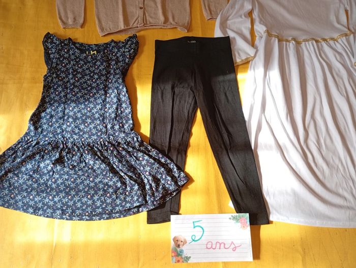 Lot assorti Printemps 5 ans : 4 pièces fille - photo numéro 2