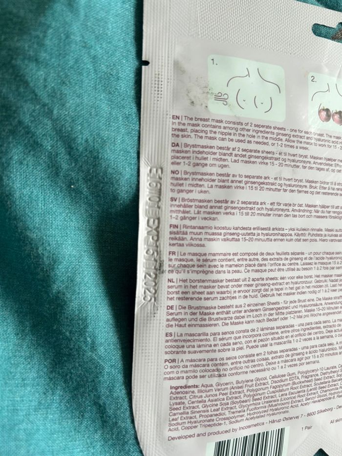 Boob mask miqura / masque pour les seins - photo numéro 3