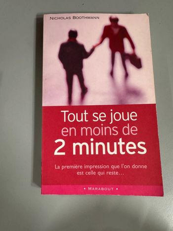 Livre Tout se joue en moins de 2 minutes