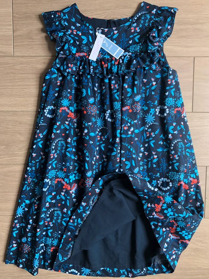 Robe chasuble en Liberty Maynard's garden Jacadi T-12 ans - photo numéro 2