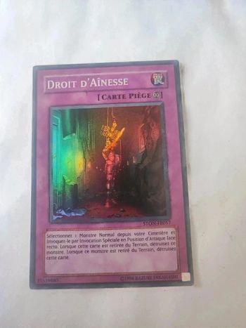 Carte Yu-Gi-Oh! Droit D'aînesse ston-fr057
