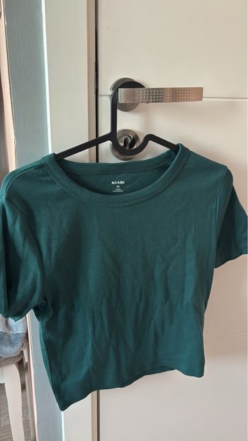 T-shirt vert Kiabi – très bon état – taille M