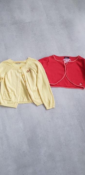 Lot 2 gilets sergent major 4 ans