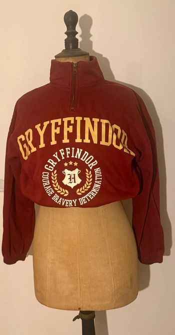 Crop top sweat Harry Potter Gryffindor Undiz M
