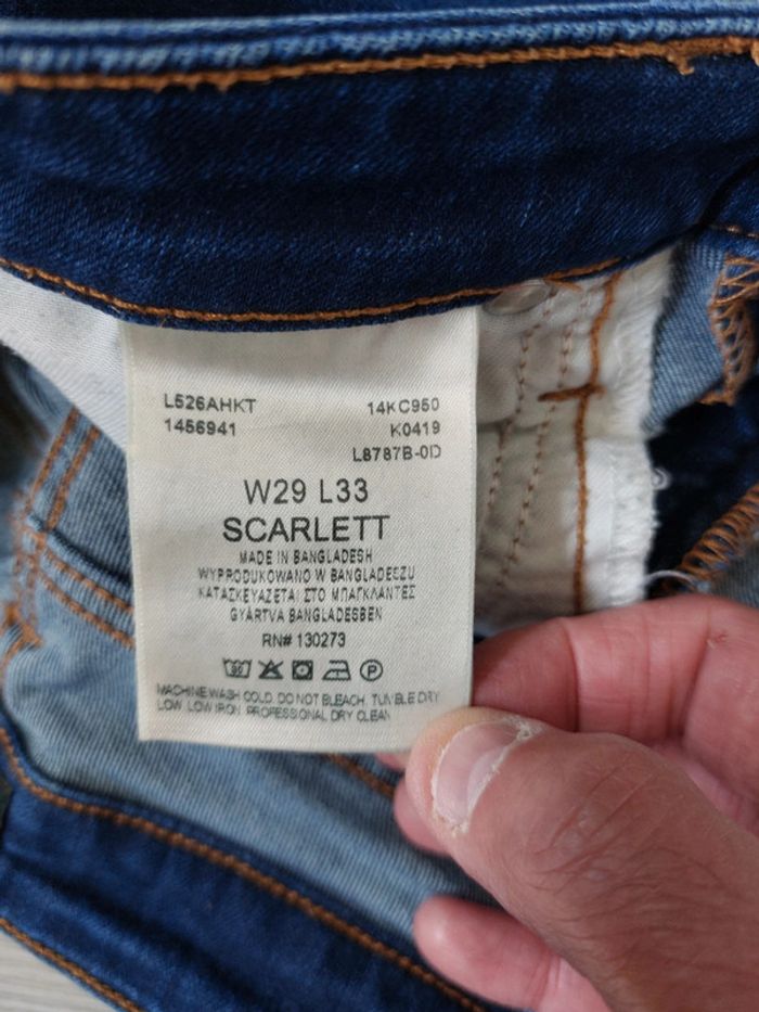 Jeans Lee taille W29 L33 - photo numéro 4