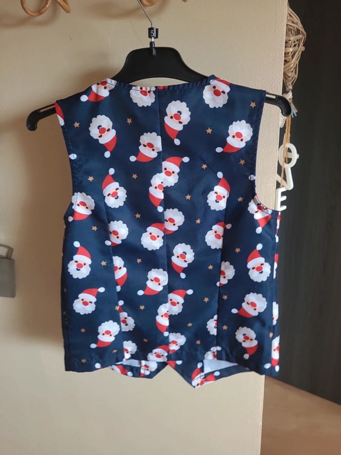 Bolero sans manche Noël 8/9 ans - photo numéro 3