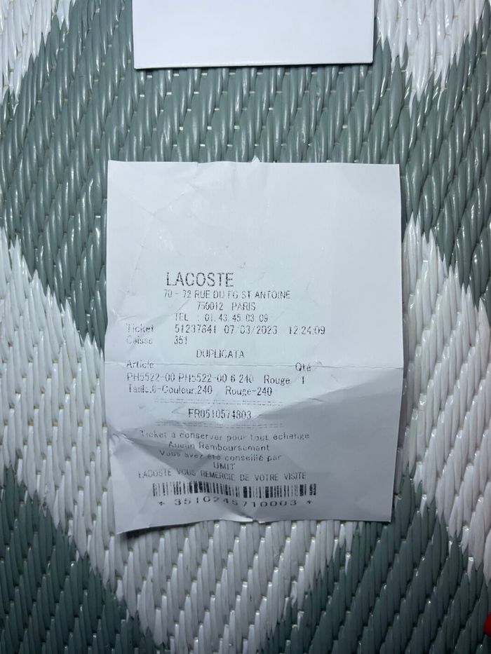 Polo Lacoste - photo numéro 8