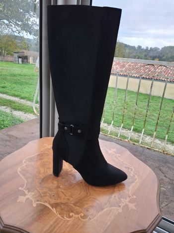 Bottes hautes à talons