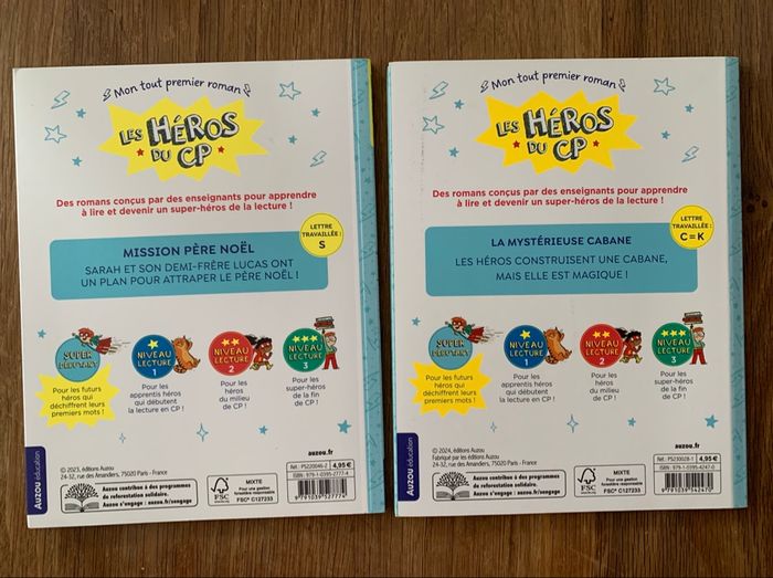 2 livres Les héros du CP Super Débutant - photo numéro 2