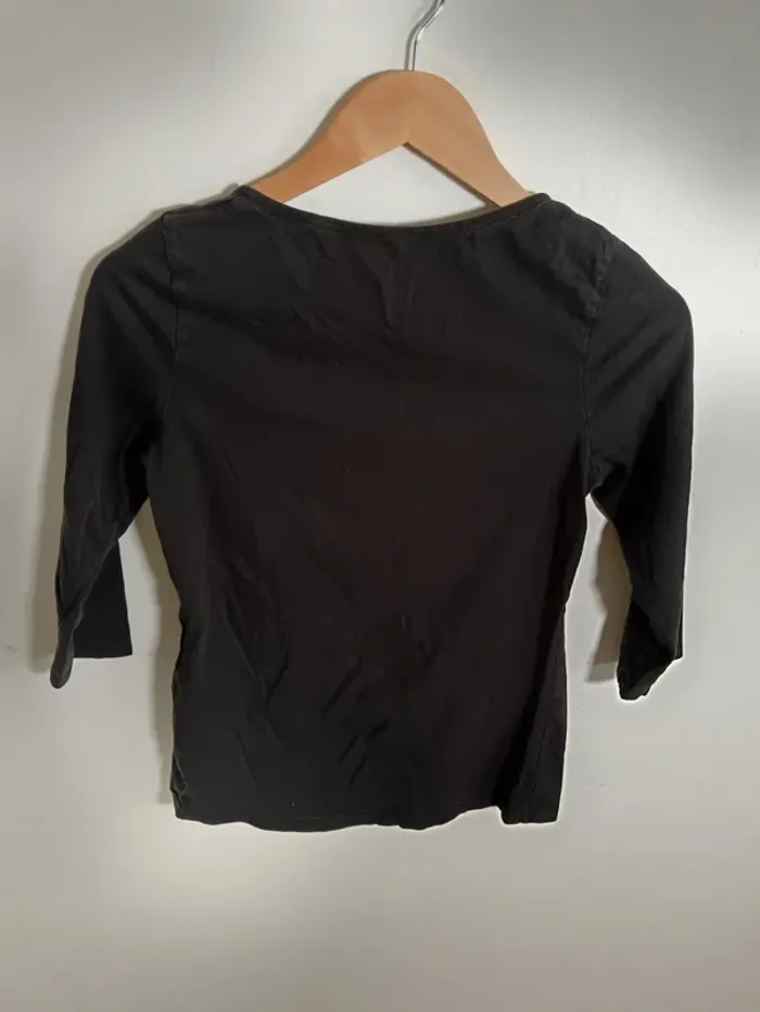 C16 blouse noir Anna Karel M - photo numéro 2