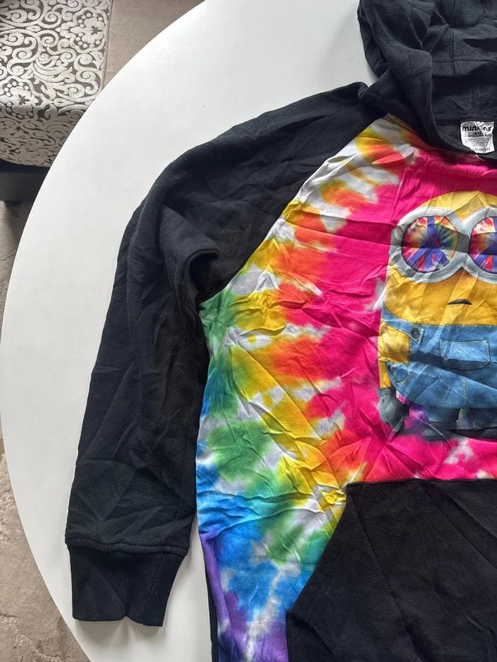 Sweat à capuche Minions tie & dye – Taille L (42/44) - photo numéro 6