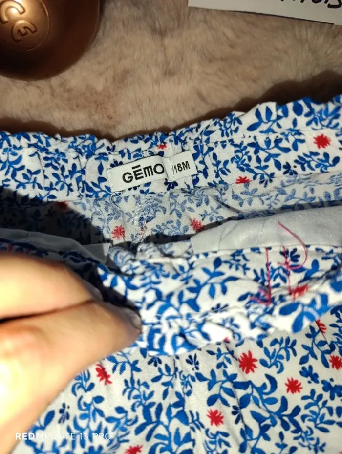 Pantalon fleuri Gémo - photo numéro 2
