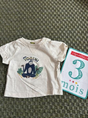 T-shirt 3 mois