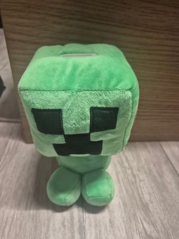 Tirelire peluche minecraph 20cm