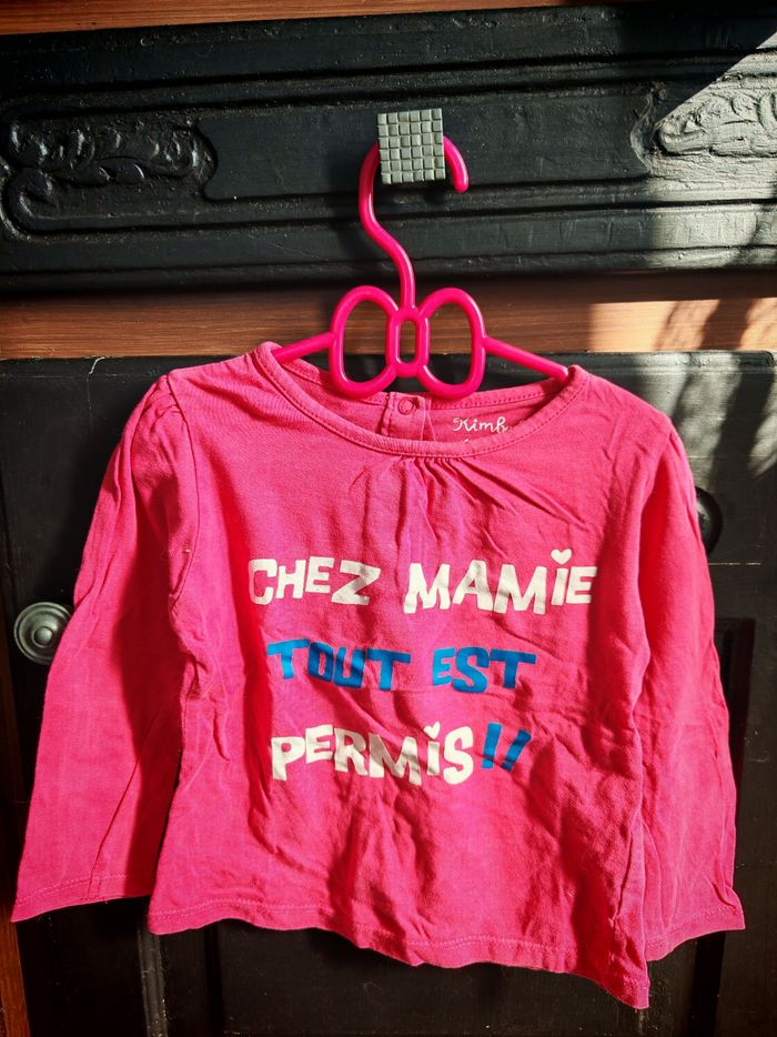 Lot tee-shirts ML 25 mois - photo numéro 3