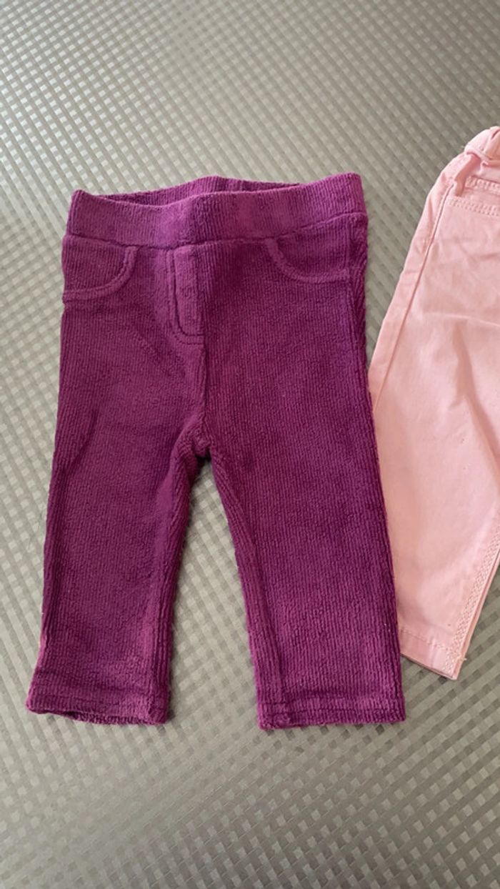Lot pantalon 6 mois - photo numéro 3