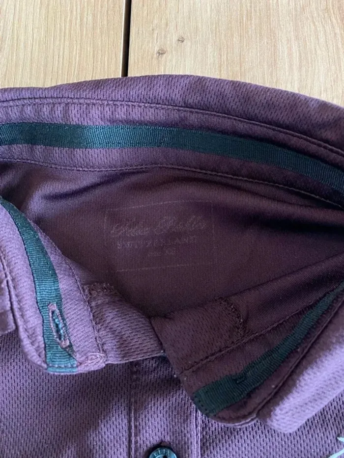 Polo  manches longues violet Felix  Bühler  –  Taille XS –  Très  bon état - photo numéro 2