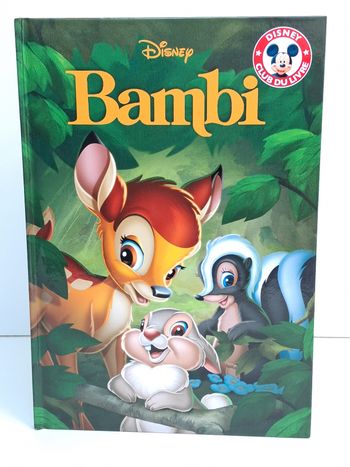 Livre Disney club du livre Bambi