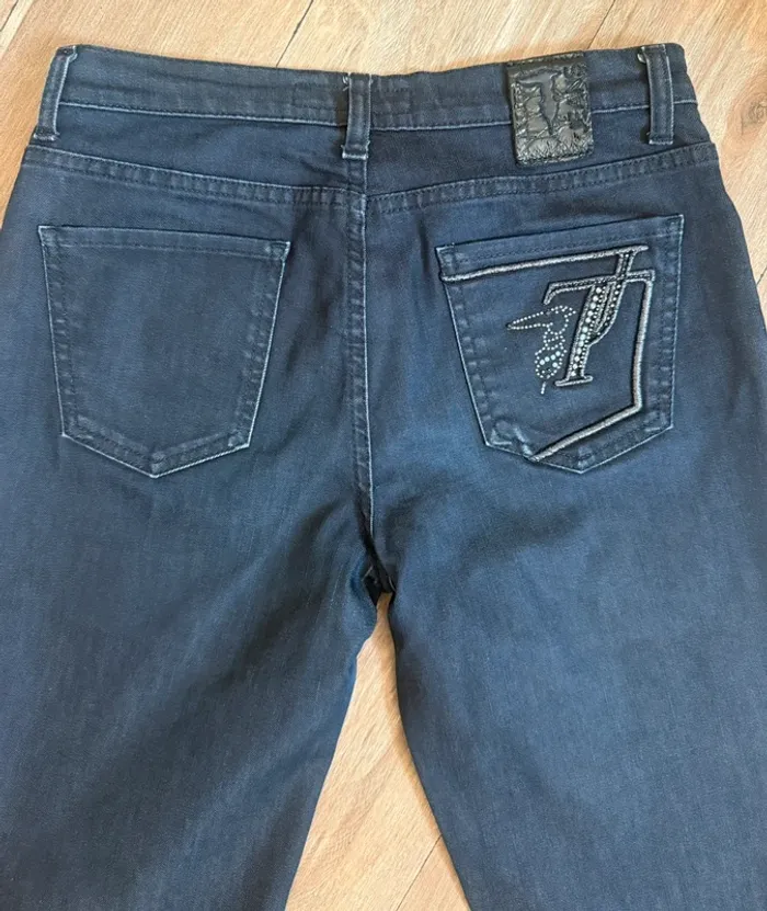 Jean femme Trussardi Jeans - Taille 36/38 - Noir - photo numéro 5