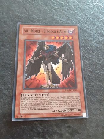 Carte Yu-Gi-Oh ! Aile Noire - Sirocco l'aube CRMS-FR010