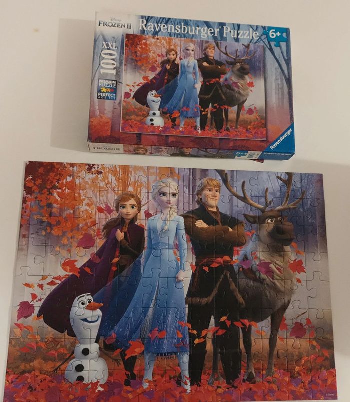 Puzzle Reine des neiges Disney 100 pièces XXL