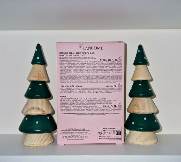 Coffret mascara noir mr big lancome neuf - photo numéro 2